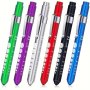 1pc Reusable Nurse Pen Light Led Penlight With Pupil Gauge Nurses Light Doctors Daily Use With Pocket Clip Light