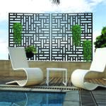 Pool Side Privacy Panels
