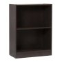 Cyrus 2 Shelf Bookcase - Wenge