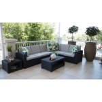 Aleko Corner Garden Set