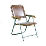 Buffalo Leather Ironhide Origami Chair