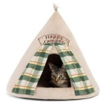 CAT Best Friends Meow Hut Happy Camper Bed Waggs Online Pet Shop