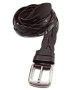 Genuine Leather Belt - Choc - Choc / M