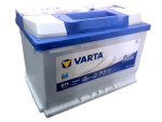 Varta JC260 Blue 652-E11 Battery 12V 74AH+ Old Batt Del Instore.no Batt Add R295. Wty 25 Months
