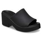 Brooklyn Slide Heel - Black black W11