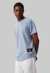Calvin Klein Washed Monologo Badge Tee - Faded Denim