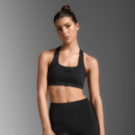 Women's Form Racerback Medium Impact Sports Bra - Blk blk Xlarge
