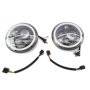 Jeep / Vw Golf 1 / Universal 7 Inch Hi/lo Angel Eye Set 87-09 - Spares Direct
