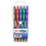 Pentel Pen BK440 Medium 1.0MM Wallet- 5