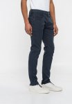 10.5 Oz Bull Hyperflex Stretch Denim Slim - Blue