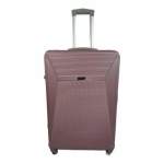 Smte Hard Outer Shell Luggage 25 1 Piece Pink With Keychain
