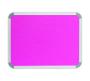 Parrot Products Info Board Aluminium Frame 600 450MM Pink