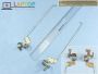 Dell Inspiron Laptop Hinges 15R-5537 5537 2521 2528 35 Compatible Left + Right