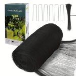 1 Pack Heavy Duty Anti Bird Netting Mesh With Ties And Landscape Staples For Vegetable Fruit Trees & Other Plants Lasting Agains