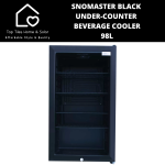 Snomaster Black Under-counter Beverage Cooler - 98L