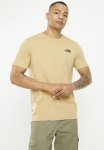 M Short Sleeve Simple Dome Tee - Khaki Stone