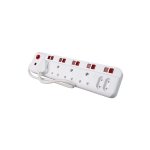 Ellies 6 Way Multiplug With Illuminated Switches