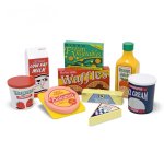 Melissa Wooden Fridge Food Set