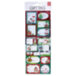 Christmas Stick On Gift Labels 43 Piece