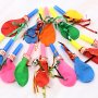 50PCS Interesting Whistle Balloons Assorted Varieties Birthday Party Supplies Outdoor Game Interactive Props