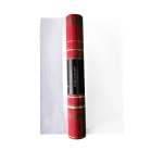 Decoration Fabric Runner 250X28CM Cream Base With Red And Green Check