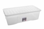 Crystal Box + Lid 62L - Clear