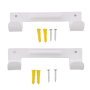 2PACK Ironing Board Hanger Wall Mounted For Laundry Rooms White