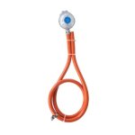 Swivel Regulator +1.2M Hose + 2 Clamps