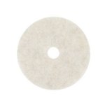 3M White Super Polish Pad 4100 500MM - Industroclean