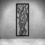 The Tree Lady - Grey L 1000 X H 400MM