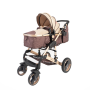 Belecoo 3 In 1 Travel System Khaki Brown