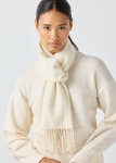 Fringed Cashmere Scarf