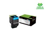 Genuine Lexmark 808C High Yield Yellow Laser Toner Cartridge