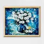 Adult Paint By Numbers With Frame - Daisy Delights