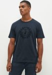 Polo Harry Short Sleeve Crest Flock Tee - Navy