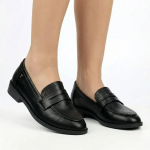 Emeree 1 Loafer With Saddle - Black - 8