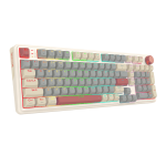 Redragon Eisa 100 Retro Rgb Wireless Mechanical Keyboard - Cream grey