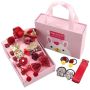 18 Piece Beautiful Kids Hair Clips Barrettes Hairpins Sets For Toddler- Red