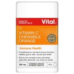 Vital Vitamin C Chewable Antioxidant & Immune Booster Orange 90 Tablets