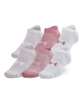 Unisex Ua Essential 6-PACK No Show Socks - Pink Elixir LG