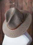 Woven Brown Hat