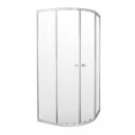 Shower Door Entr E Bright Chrome Qtr Rnd 900X900X1850