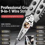 1PC Multifunctional Wire Stripping Pliers Electrician Splitter Wire Winding Pliers Wire Cutting Stripping Pliers