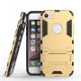 2 In 1 Shockproof Stand Case For Apple Iphone 8 Plus - Gold
