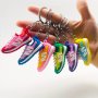 1pc Unique Sneaker Keychain - Perfect For Car Keys Bags & Gifts | Durable PVC Ideal For Birthdays Graduations & More