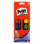 Pritt 12 Watercolours Paint & Brush Set