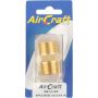AirCraft Nipple Brass Pack 1 Piece 3/4 X 3/4 M/m