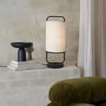 Leana Table Lamp Black And White