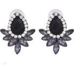 Stunning Leaf Crystal Rhinestone Earrings