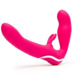 - Strapless Strap-on Rabbit Vibe Pink